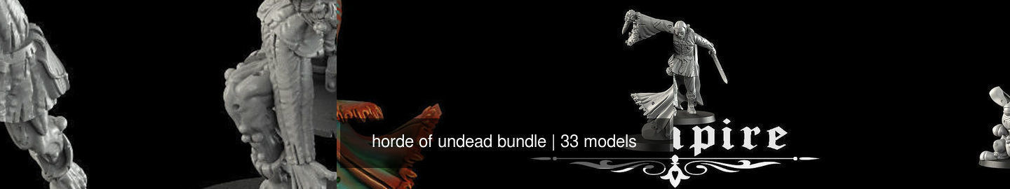 horde of undead bundle 3D Model Collection_7