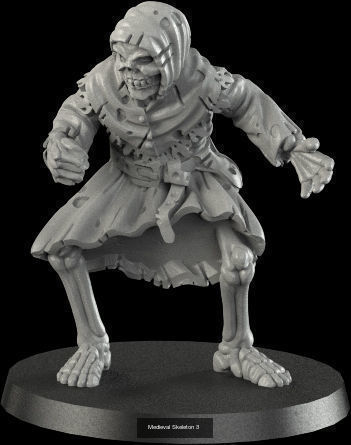 horde of undead bundle 3D Model Collection_28