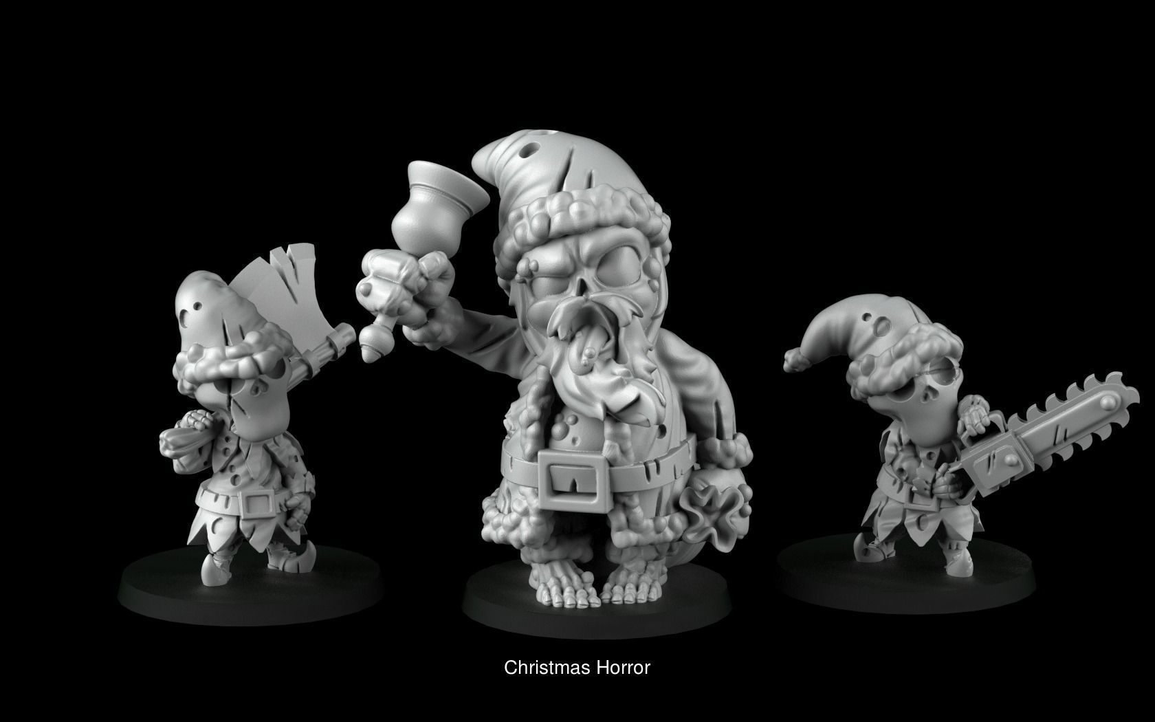 horde of undead bundle 3D Model Collection_45