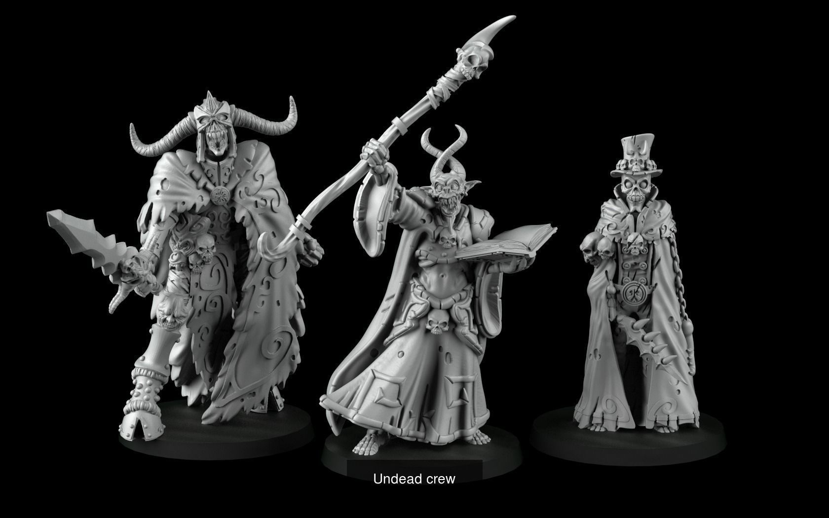 horde of undead bundle 3D Model Collection_44