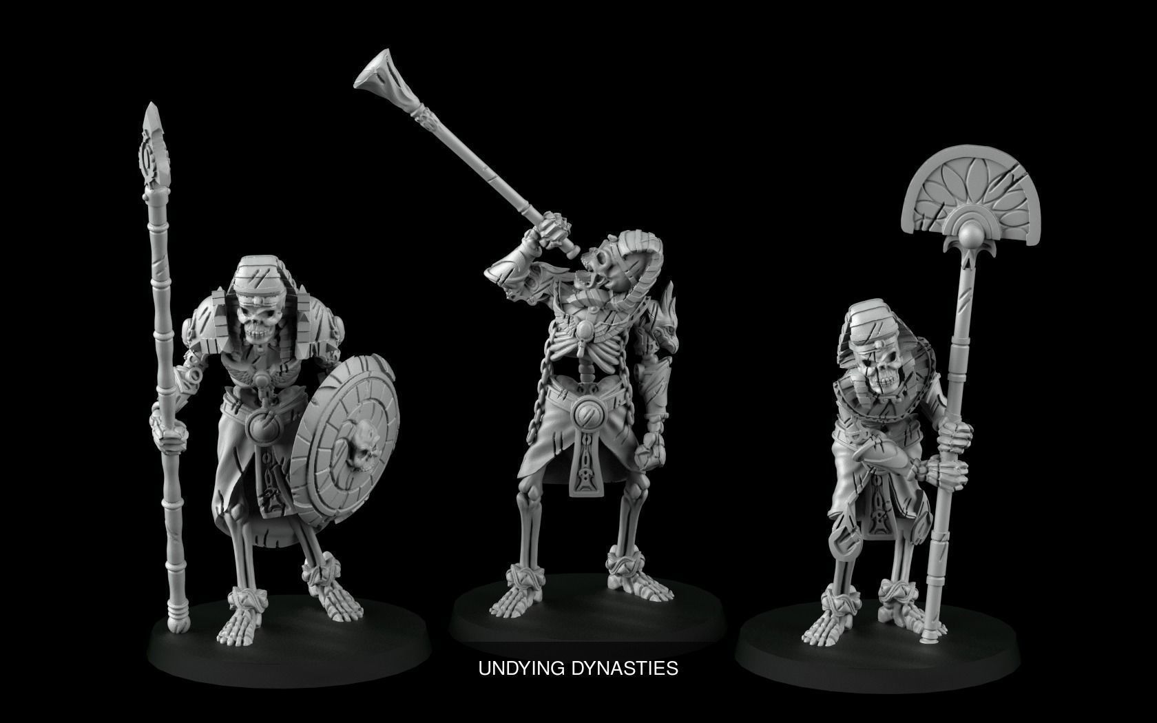 horde of undead bundle 3D Model Collection_43