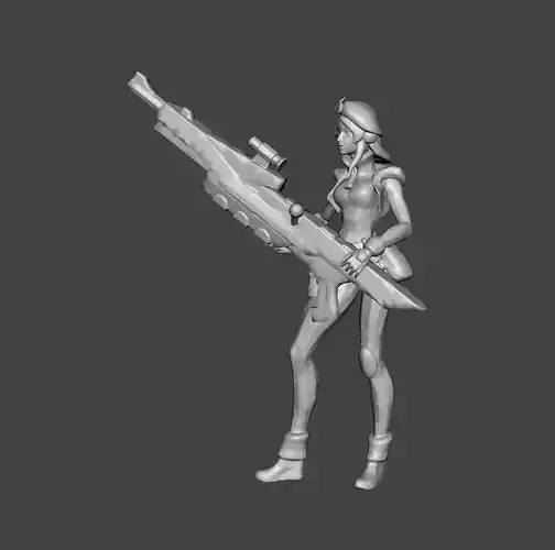 Arcade Caitlyn 3D Model
