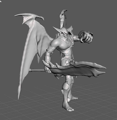 Sea Hunter Aatrox 3D Model 3D print model