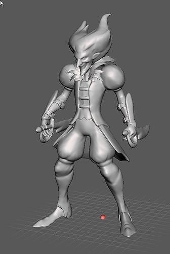 Wildcard Shaco 3D Model 3D print model