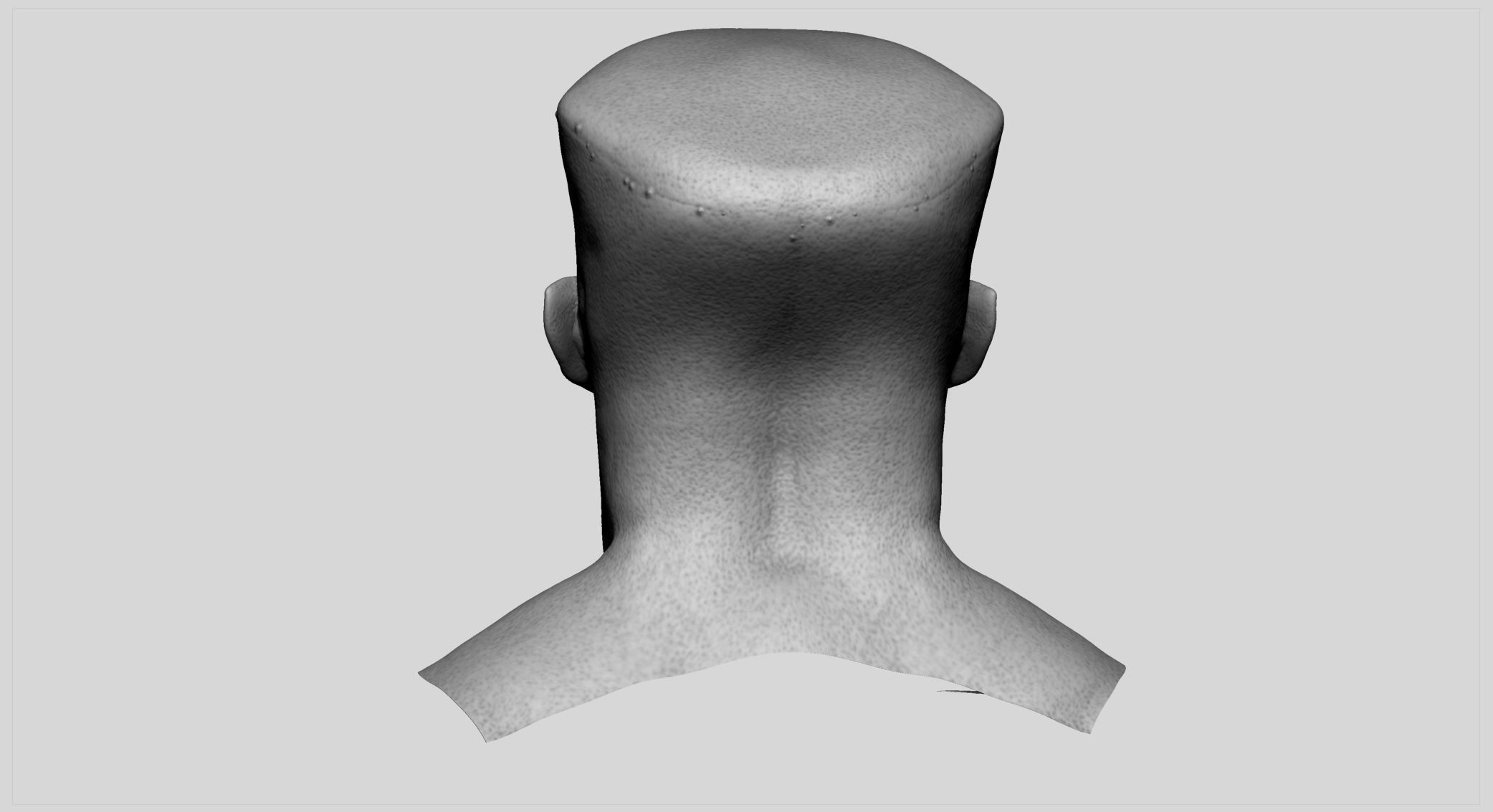 Creature Head v7 3D model_3