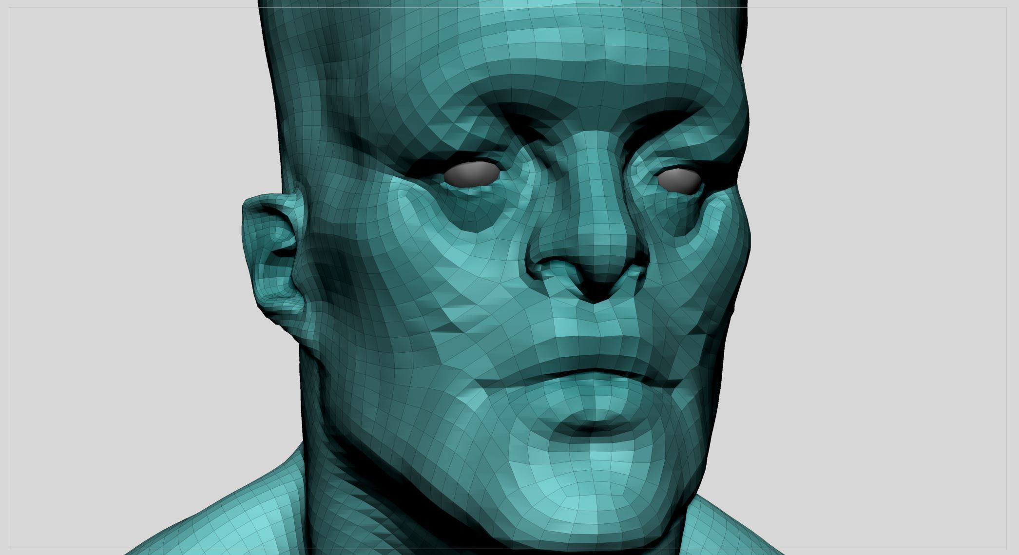 Creature Head v7 3D model_7