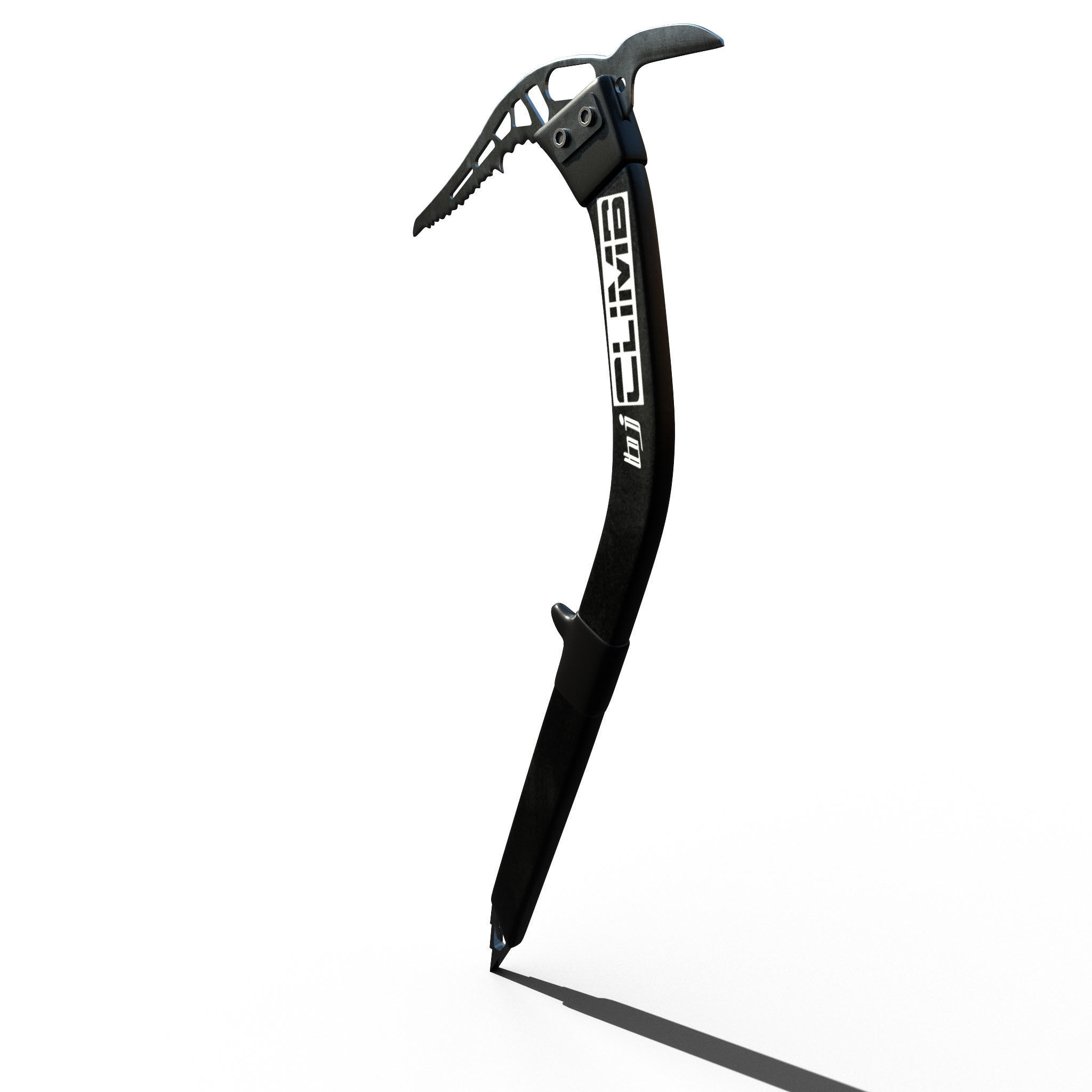 Climbing Axe Low-poly 3D model_1