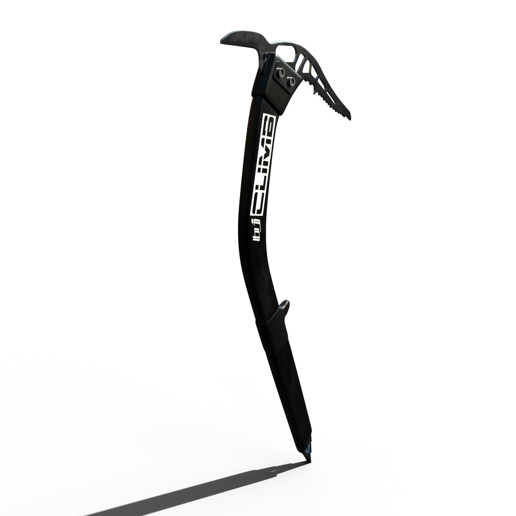 Climbing Axe Low-poly 3D model_3