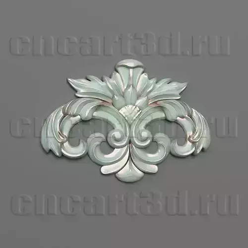 Center ornate ornament