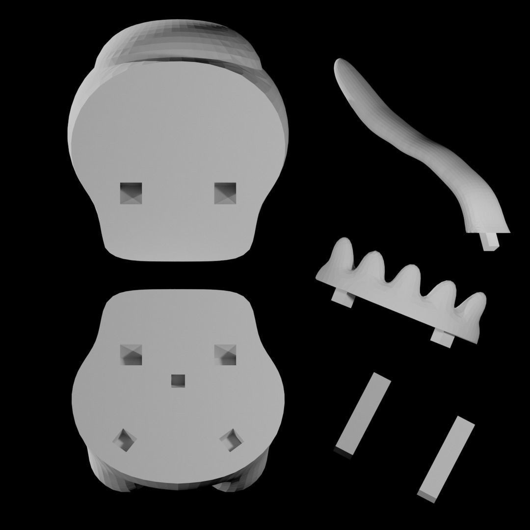 AMONG US CREWMATE AND IMPOSTOR INCLUDED 3D print model_13