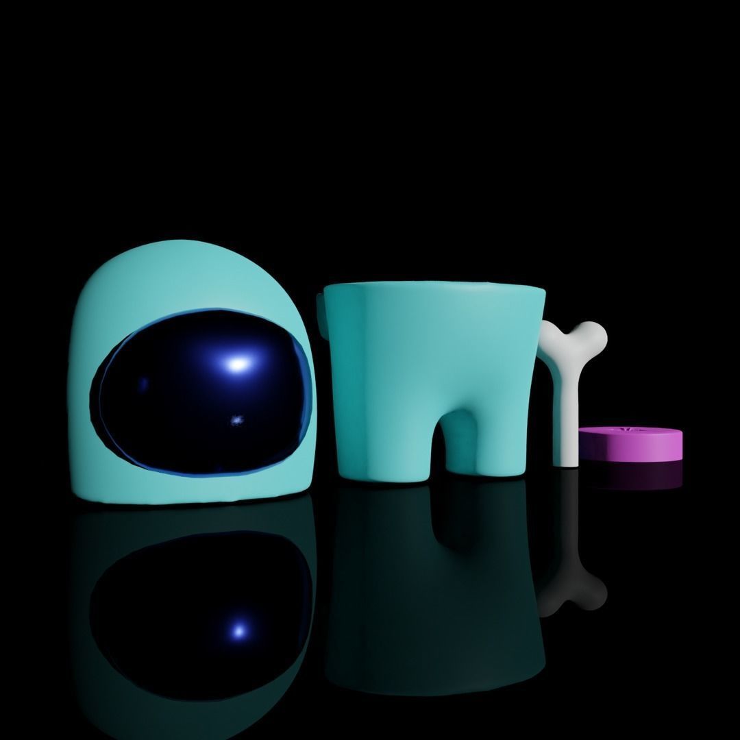 AMONG US CREWMATE AND IMPOSTOR INCLUDED 3D print model_5