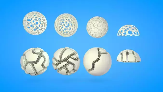 Balls Shapes 3D print model