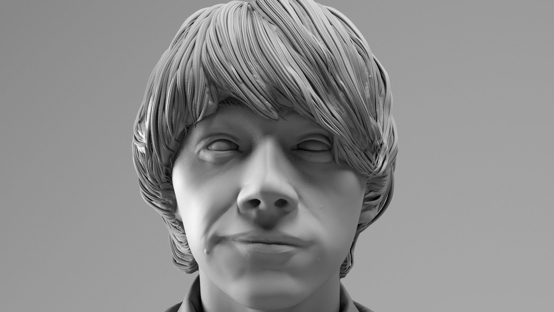 Rupert Grint - Ron Weasley - Harry Potter 3D print model_18