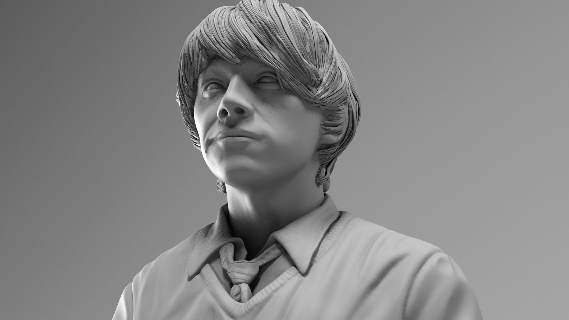 Rupert Grint - Ron Weasley - Harry Potter 3D print model_15