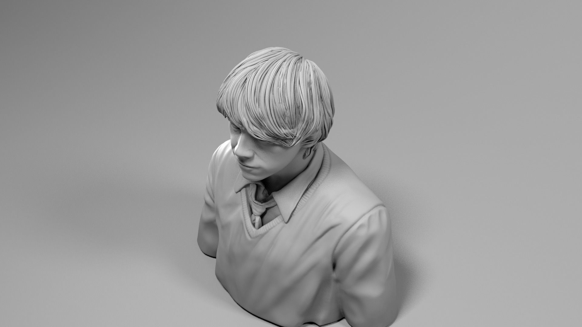 Rupert Grint - Ron Weasley - Harry Potter 3D print model_9