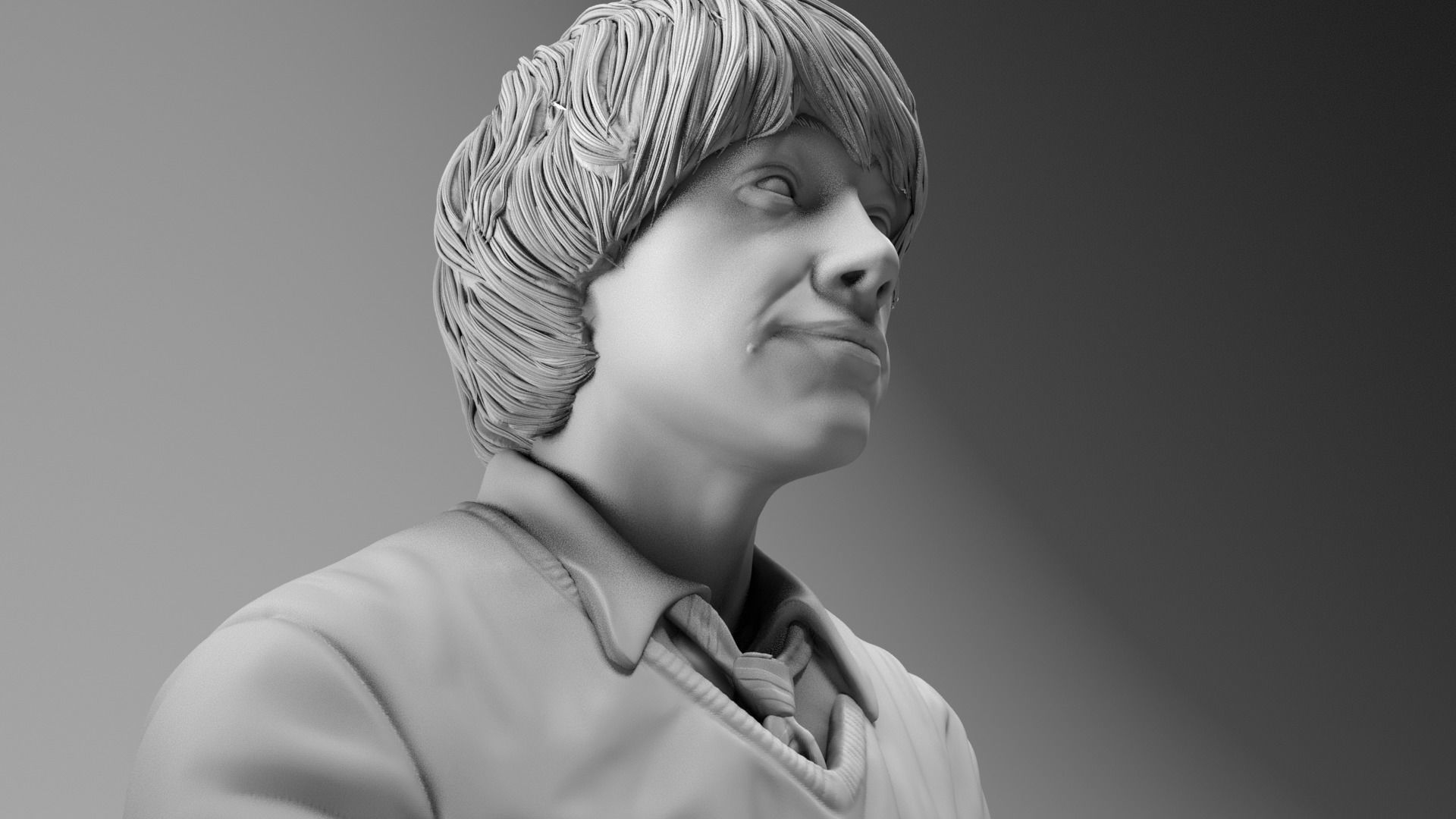 Rupert Grint - Ron Weasley - Harry Potter 3D print model_13