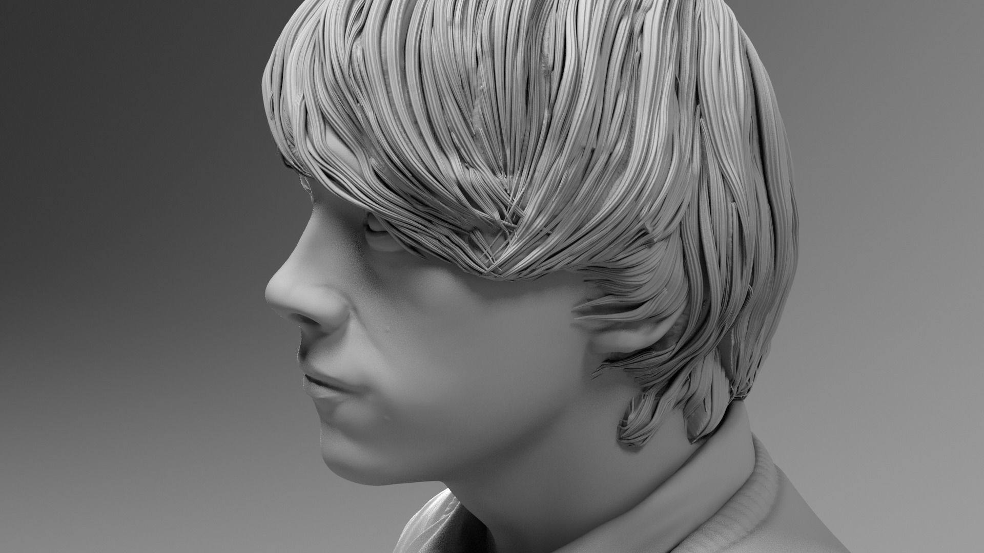 Rupert Grint - Ron Weasley - Harry Potter 3D print model_17