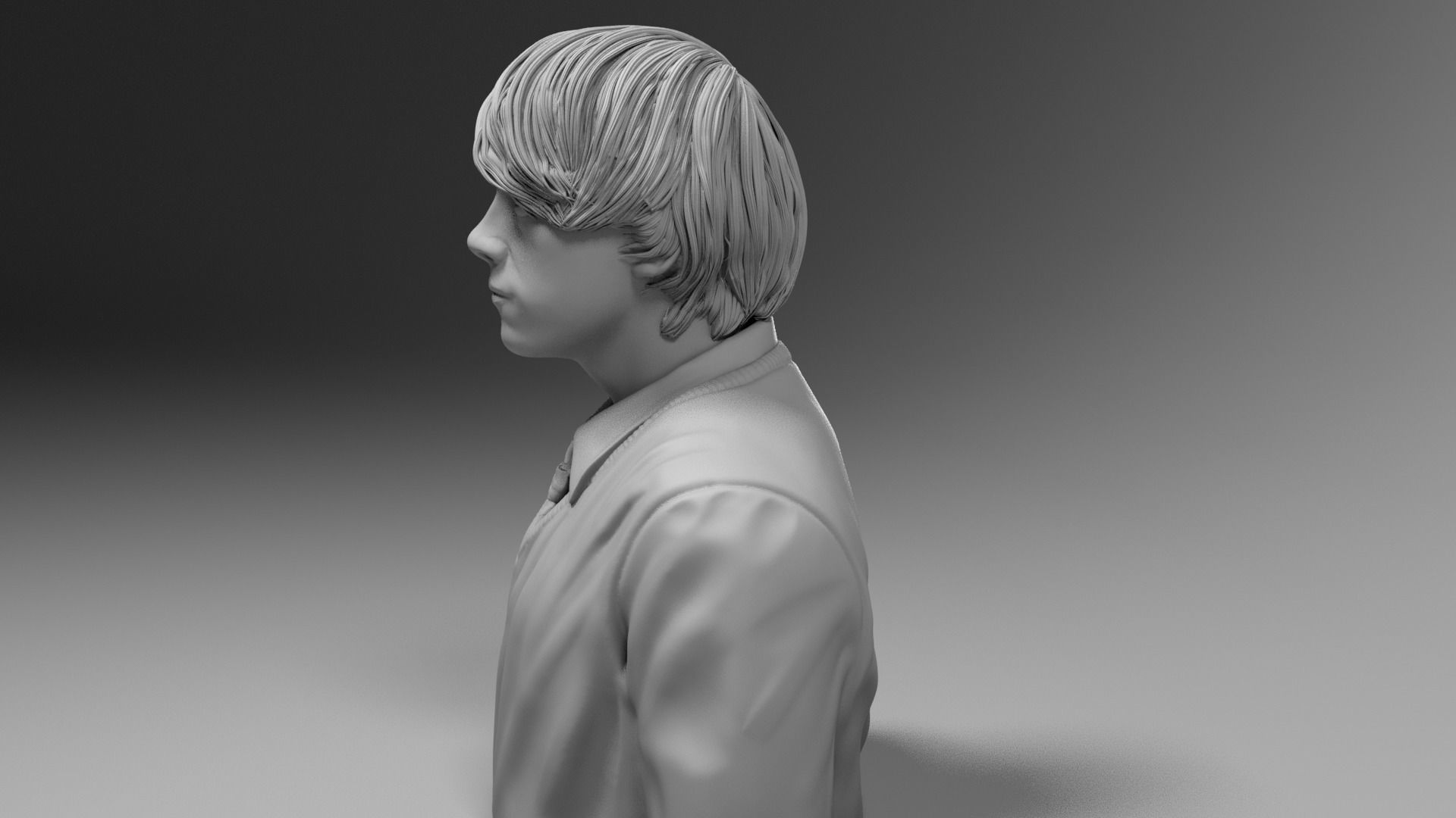 Rupert Grint - Ron Weasley - Harry Potter 3D print model_5