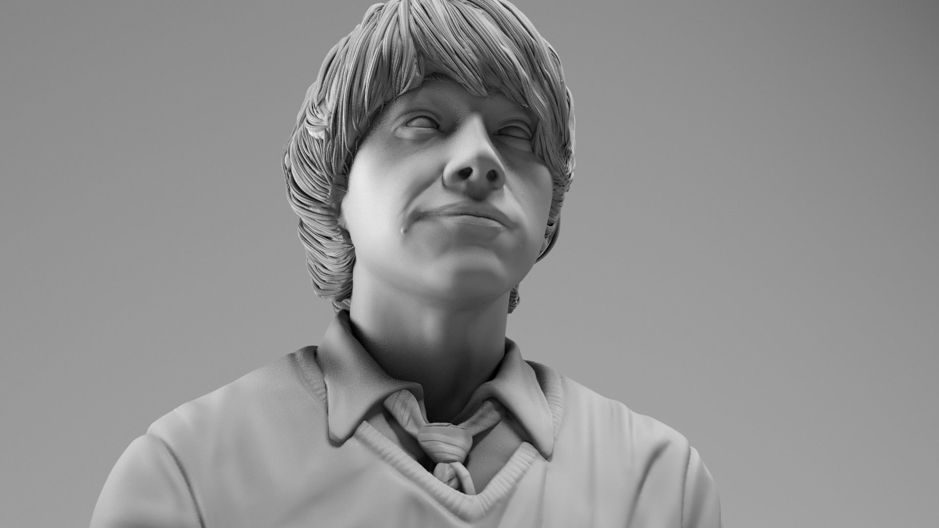 Rupert Grint - Ron Weasley - Harry Potter 3D print model_14