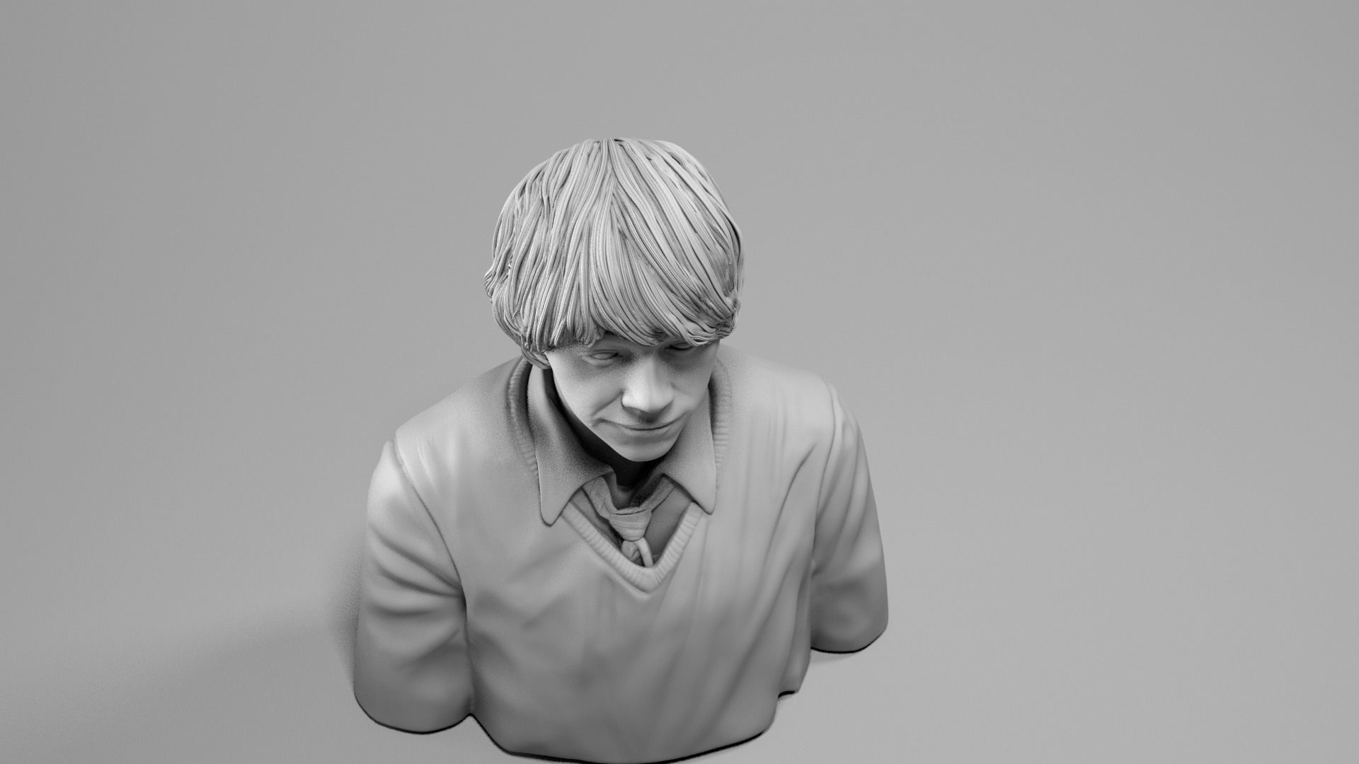 Rupert Grint - Ron Weasley - Harry Potter 3D print model_10