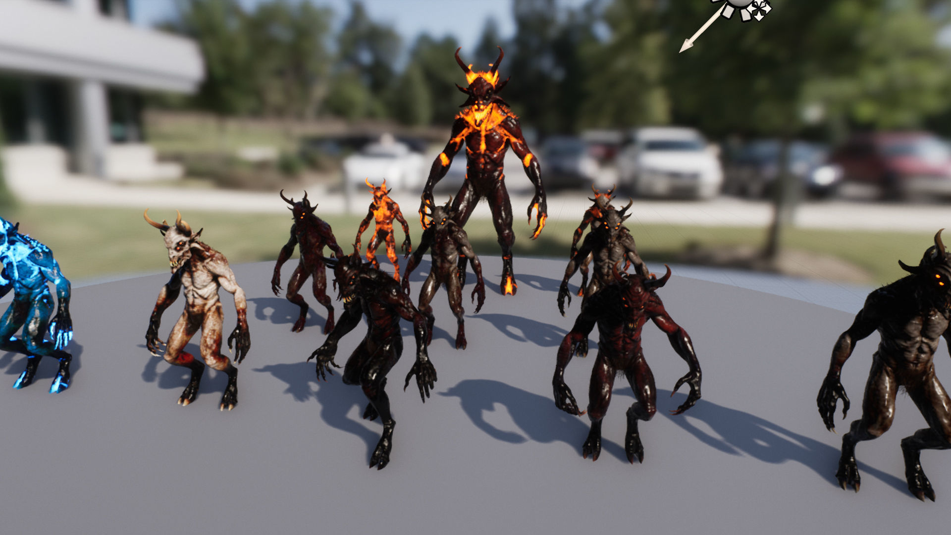 Demons Bundle 1 Low-poly 3D model_67