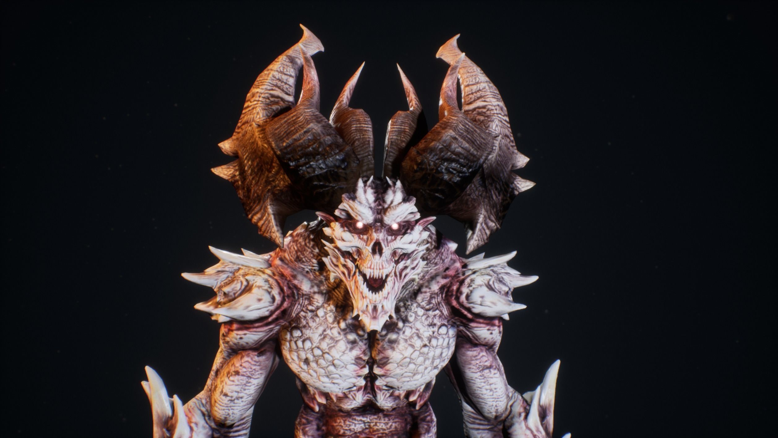Demons Bundle 1 Low-poly 3D model_55