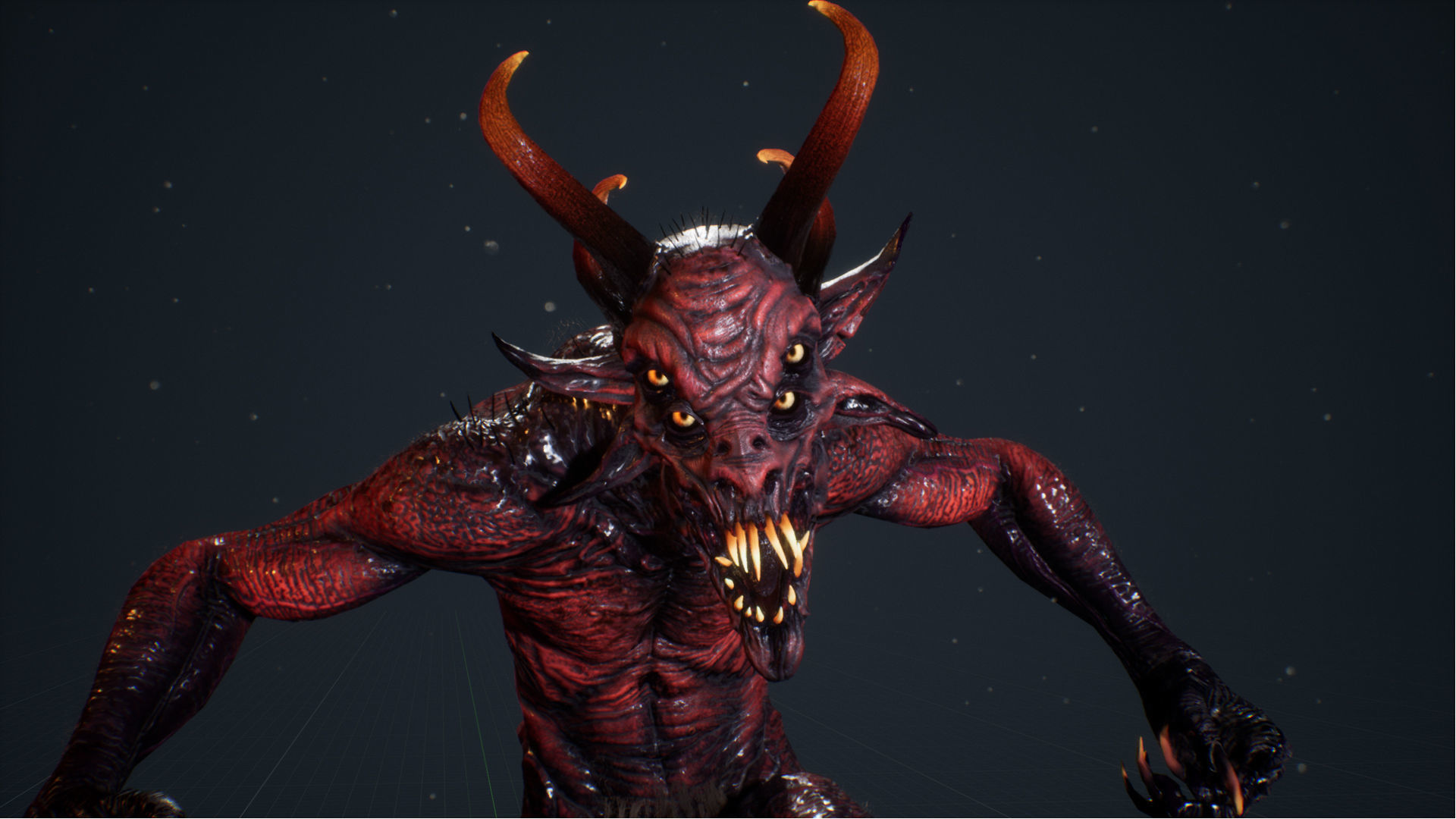 Demons Bundle 1 Low-poly 3D model_70