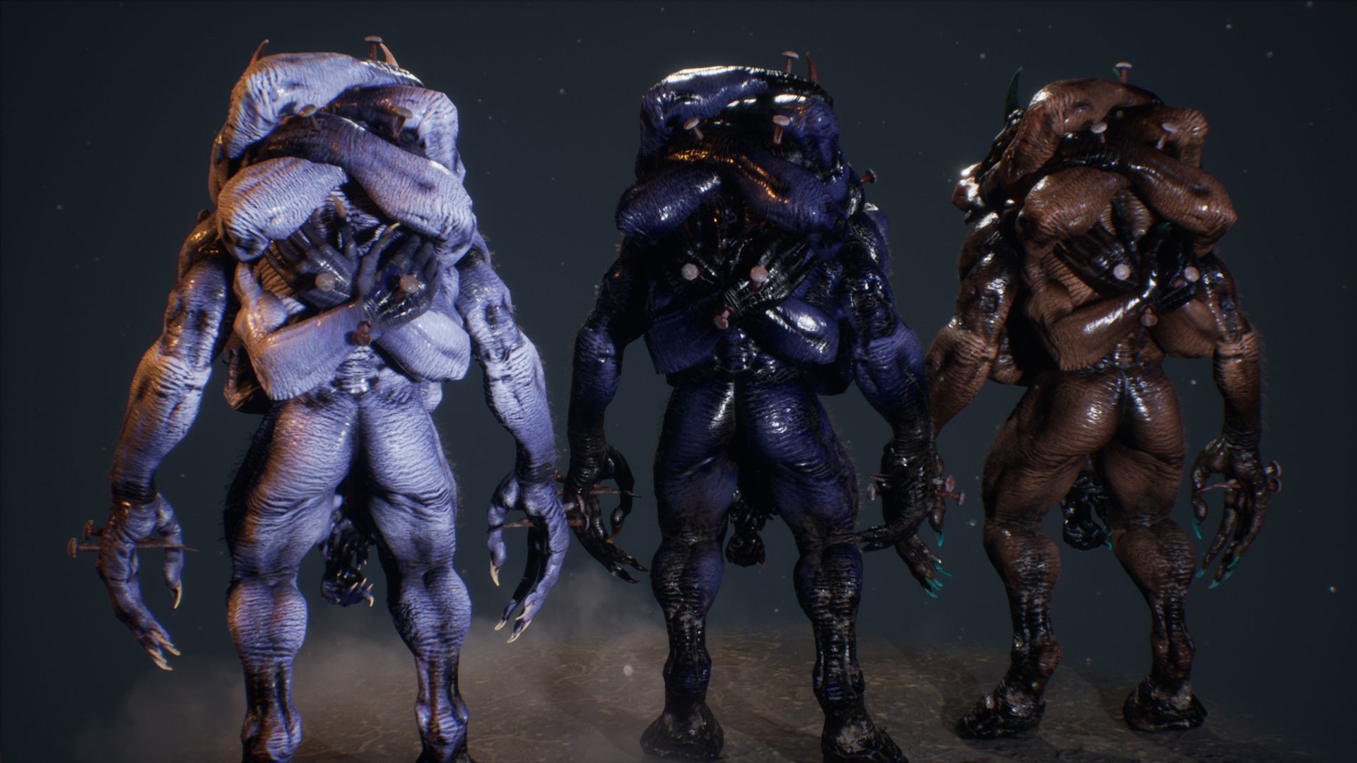 Demons Bundle 1 Low-poly 3D model_93