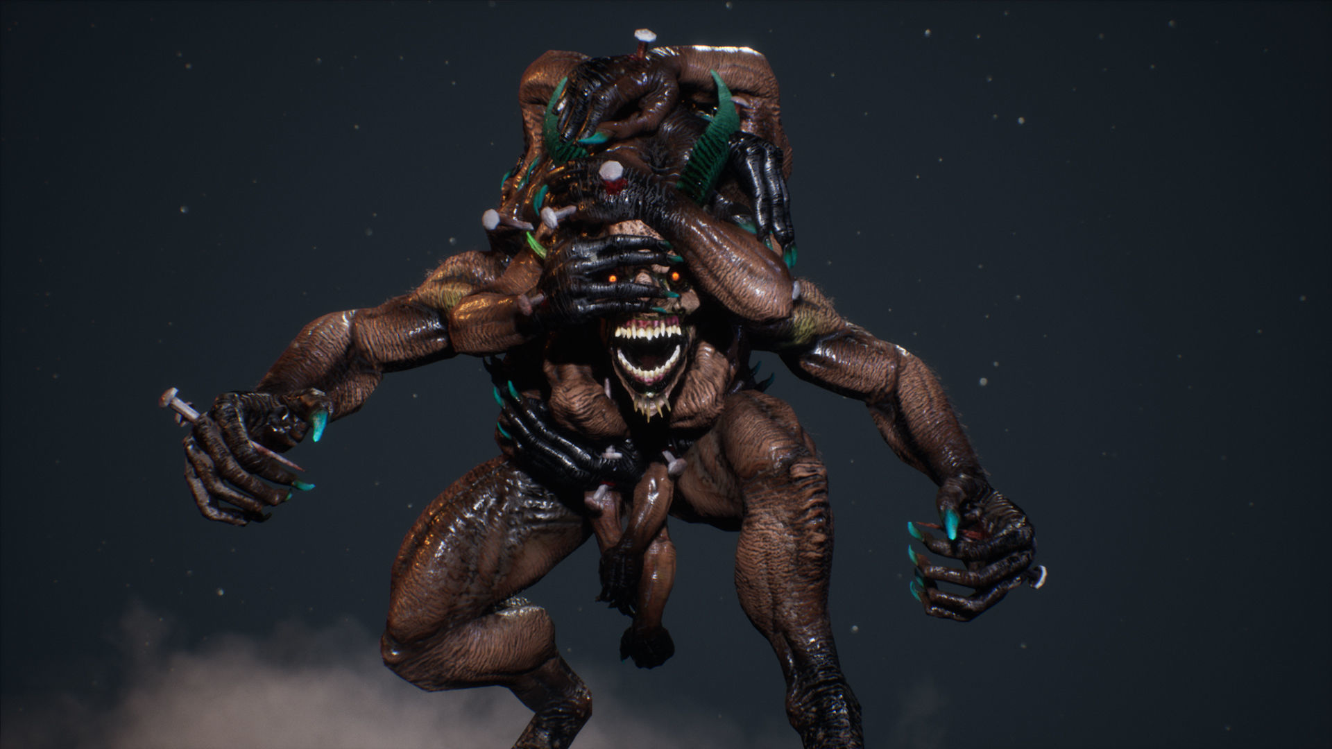 Demons Bundle 1 Low-poly 3D model_89