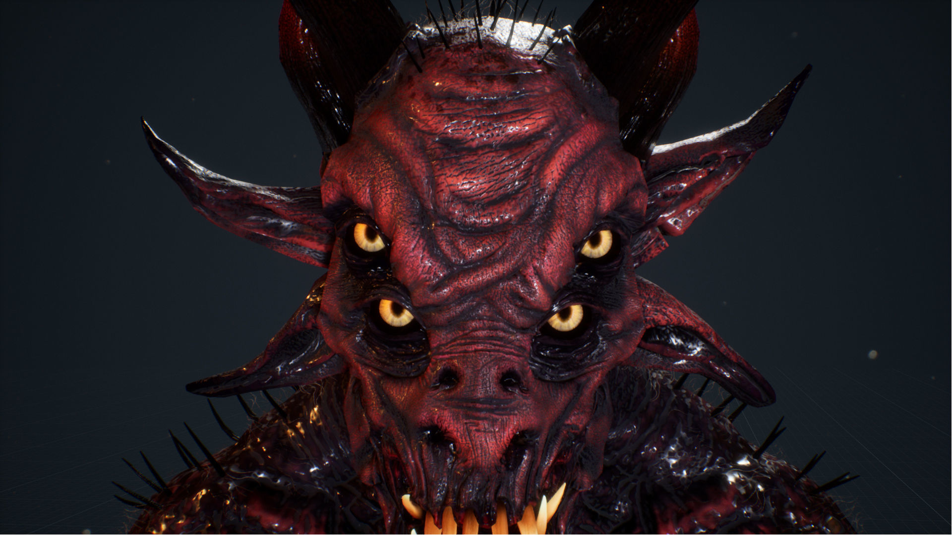 Demons Bundle 1 Low-poly 3D model_71