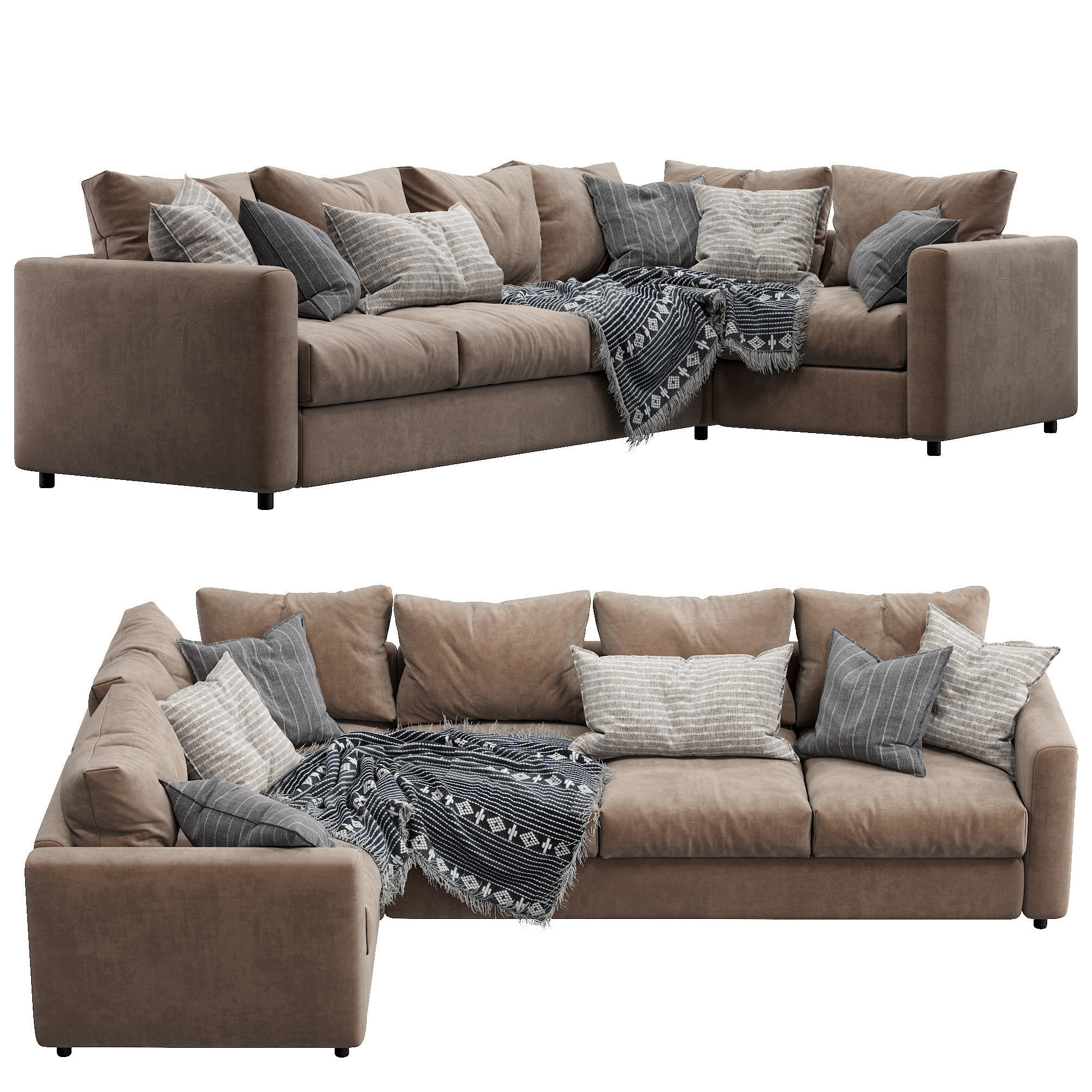 Ikea Vimle 3D model_3