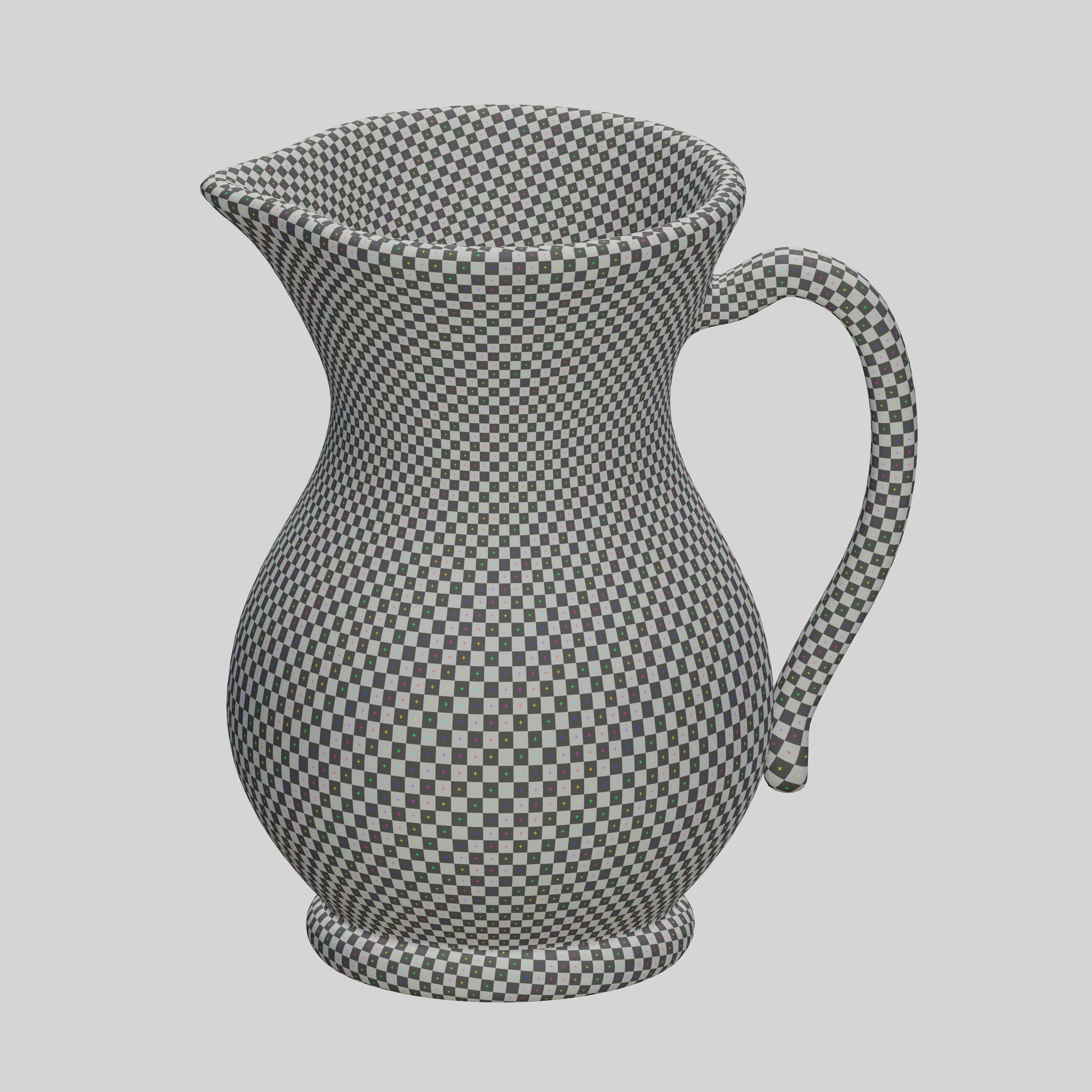  Moroccan water pitcher  3D model_8