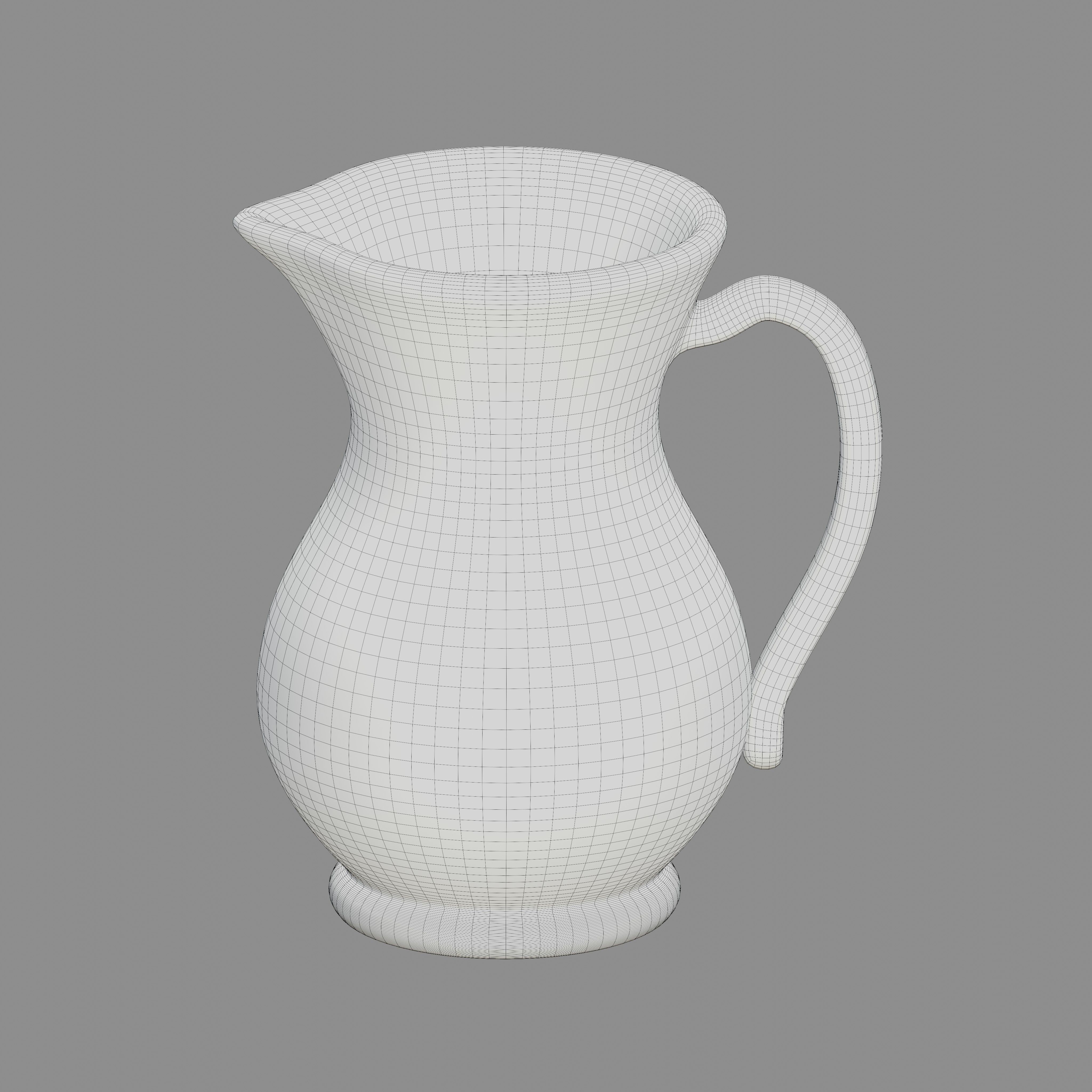  Moroccan water pitcher  3D model_4