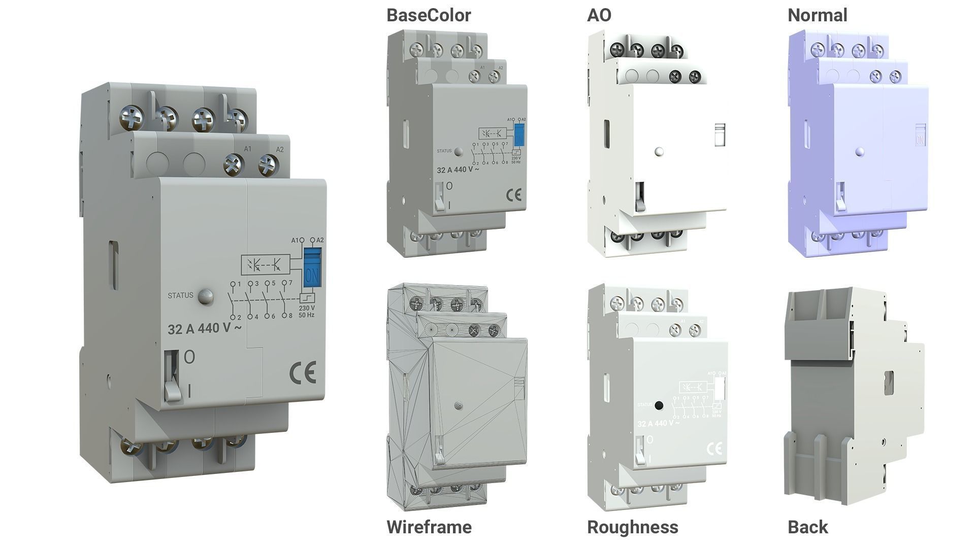 Fuse Electrical 3D model_2