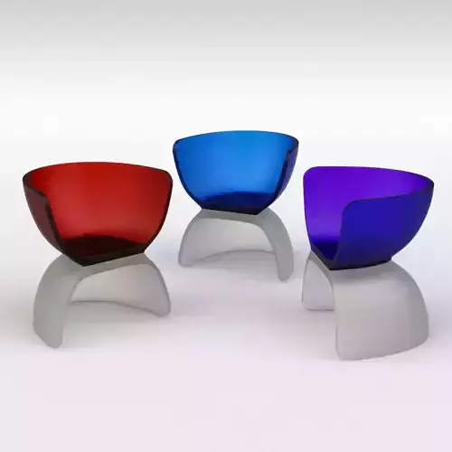 Cast Glass Chair