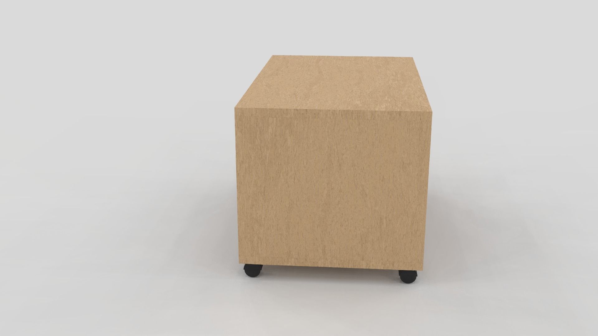 Coffee table color beige for interior Free 3D model_3