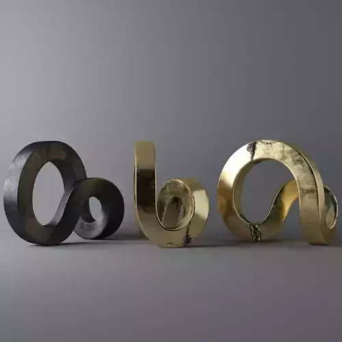 Modern Mobix Sculpture 