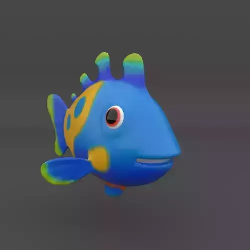 Fish cartoon v2 rigg