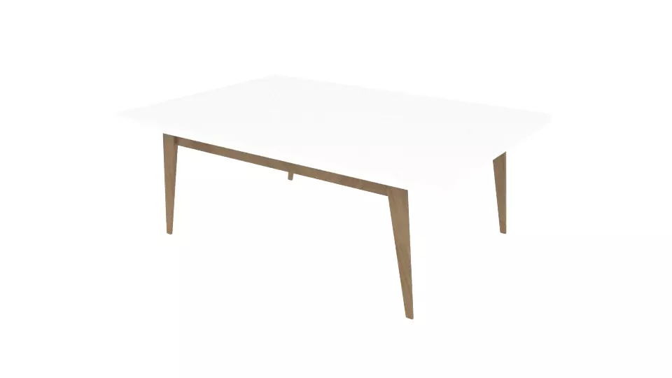 Club table Jessica 3D model_0