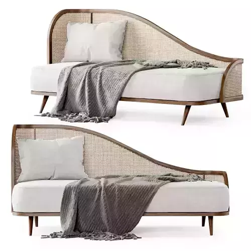 Garden daybed WM 3D model
