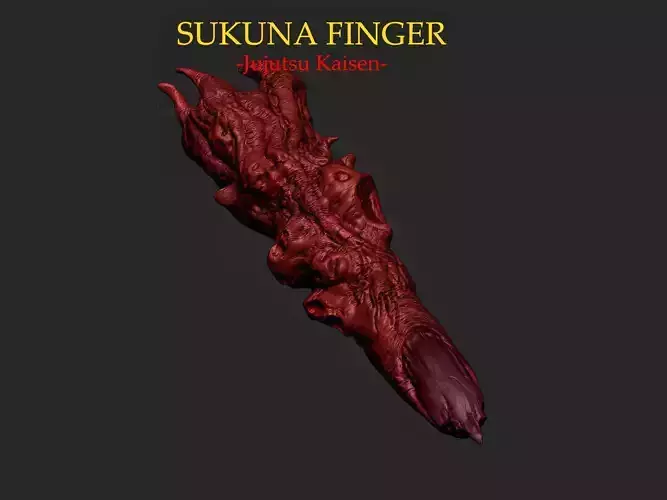 Sukuna Finger - Jujutsu Kaisen  3D print model