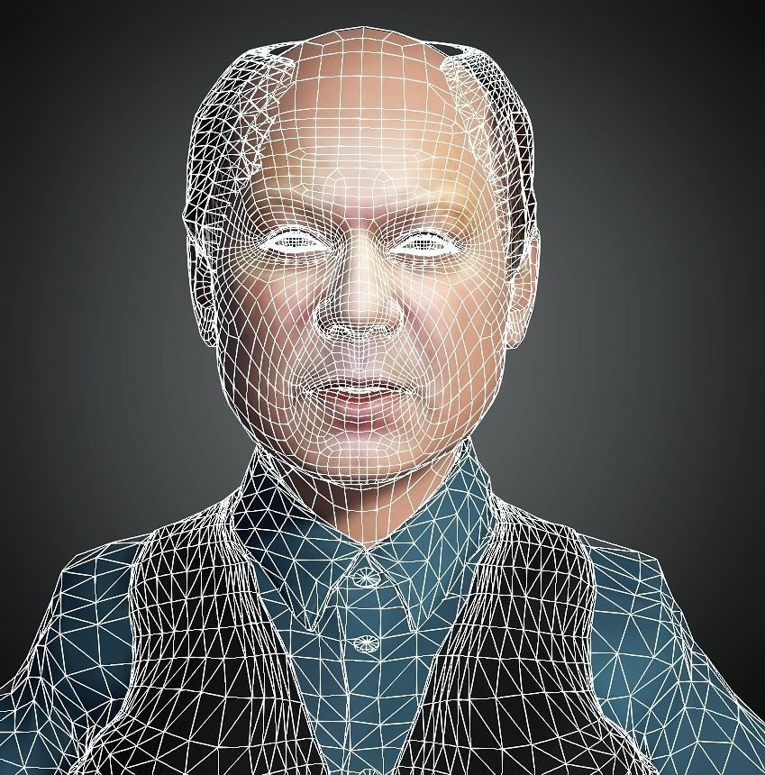 Realistic 3d Character Nawaz Low-poly 3D model_6