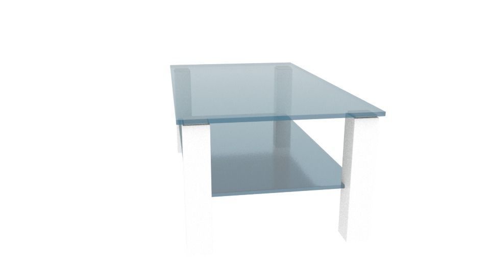 Club table Romy 3D model_1