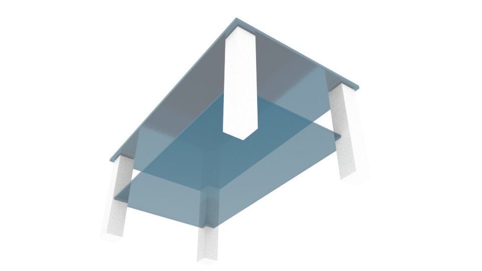 Club table Romy 3D model_3