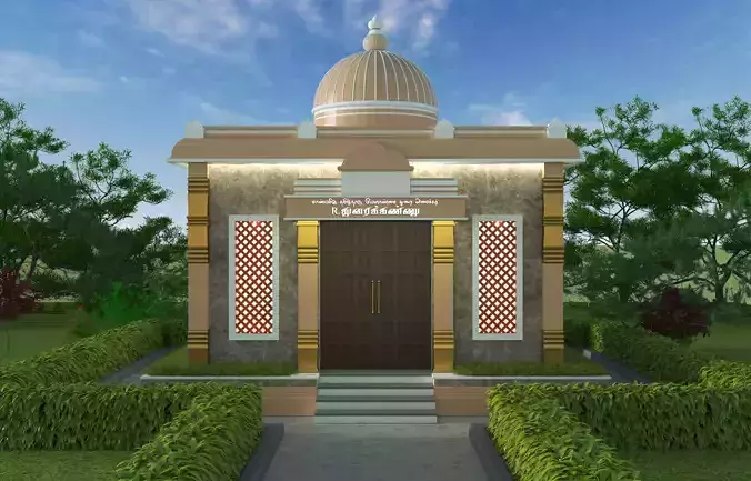 Mermorial Hall 3D Model