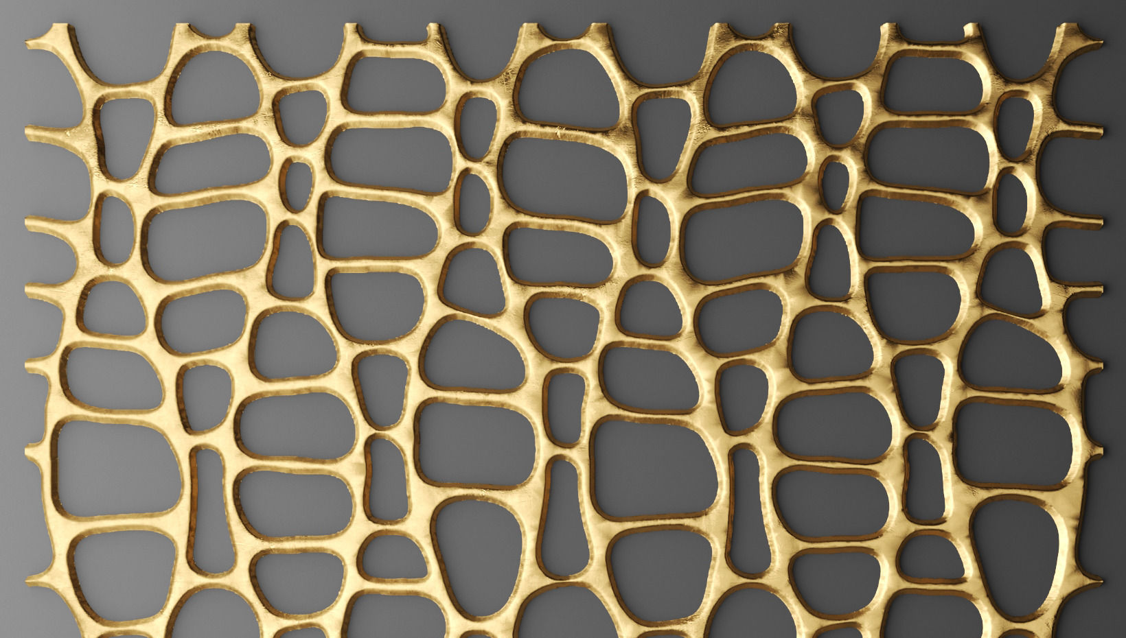 Panel lattice grille 3D 30 3D model_4