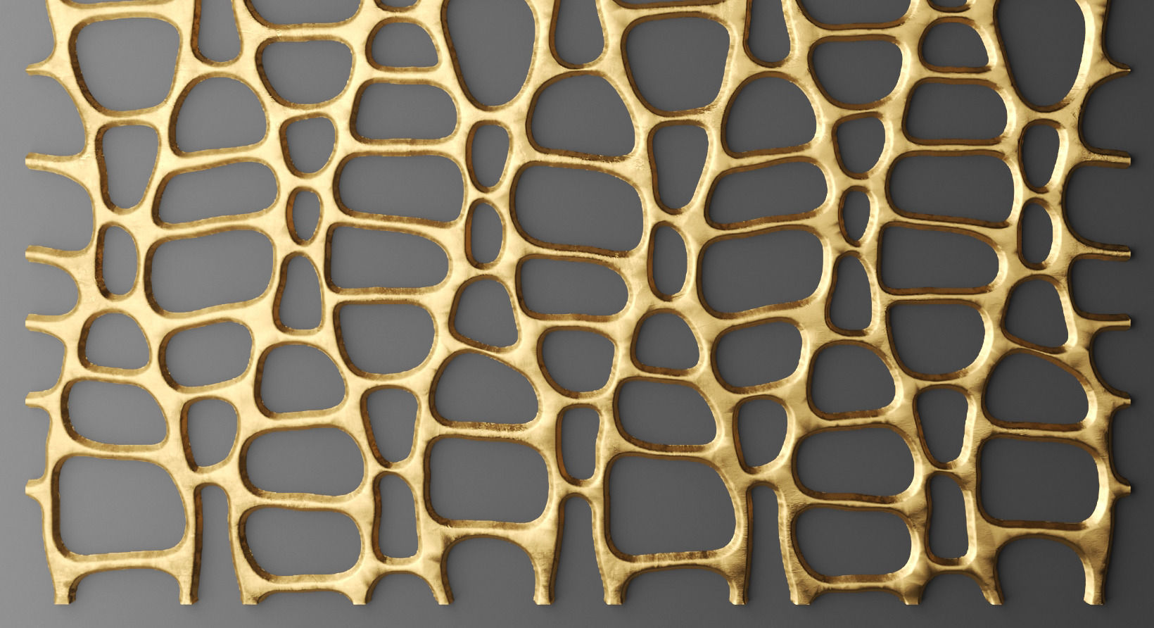 Panel lattice grille 3D 30 3D model_1