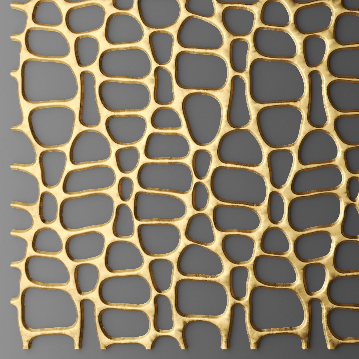 Panel lattice grille 3D 30 3D model_3