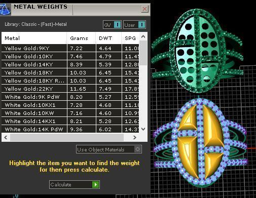 ring color stone diamond 3D model_5
