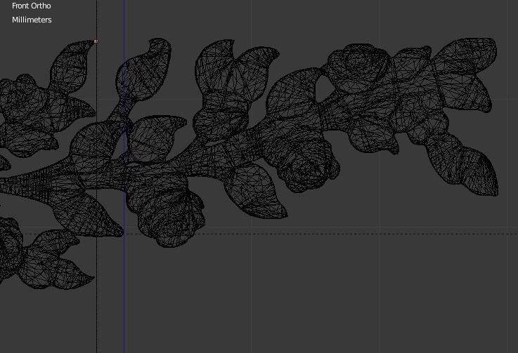 Classic decor ornament v-3D model 54 3D model_4